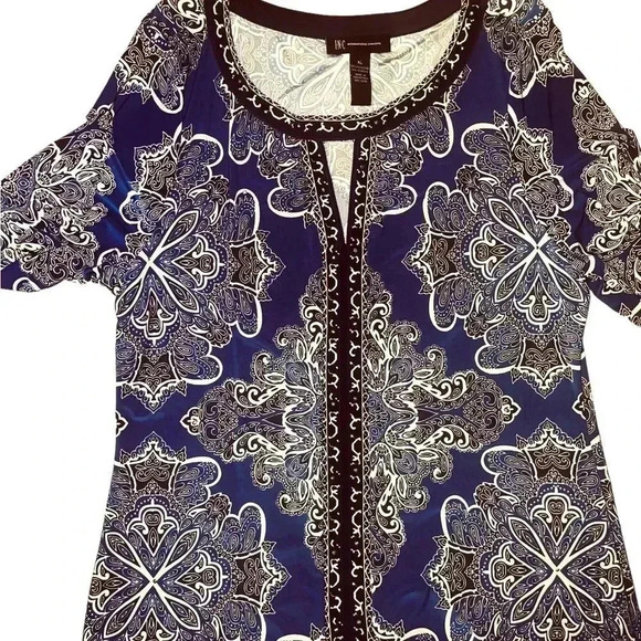 I.N.C beautiful long sleeve shirt dress - Picture 10 of 16